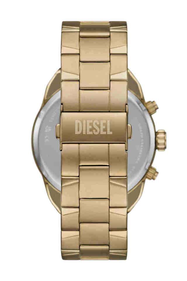 Spiked-49-mm-Black-Dial-Stainless-Steel-Chronograph-Watch-for-Men---DZ4678I