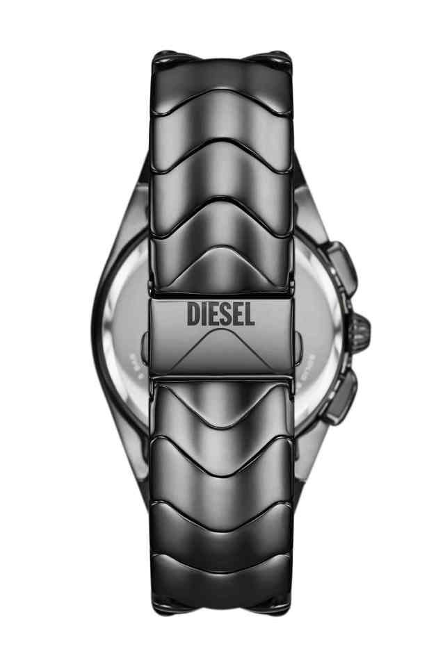 Mercurial-45-mm-Black-Dial-Stainless-Steel-Chronograph-Watch-for-Men---DZ4682I