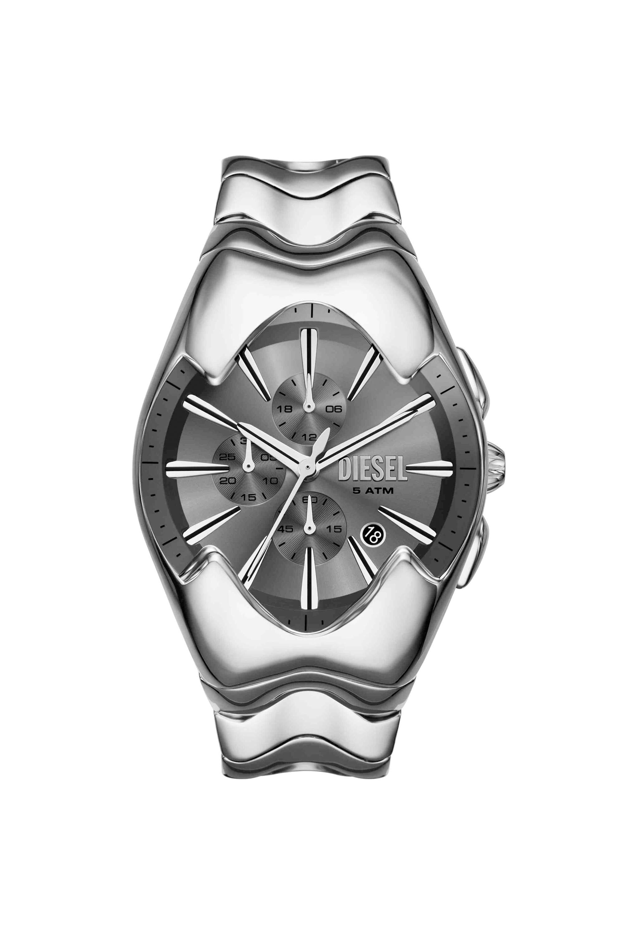 Mercurial-45-mm-Grey-Dial-Stainless-Steel-Chronograph-Wrist-Watch-for-Men---DZ4683
