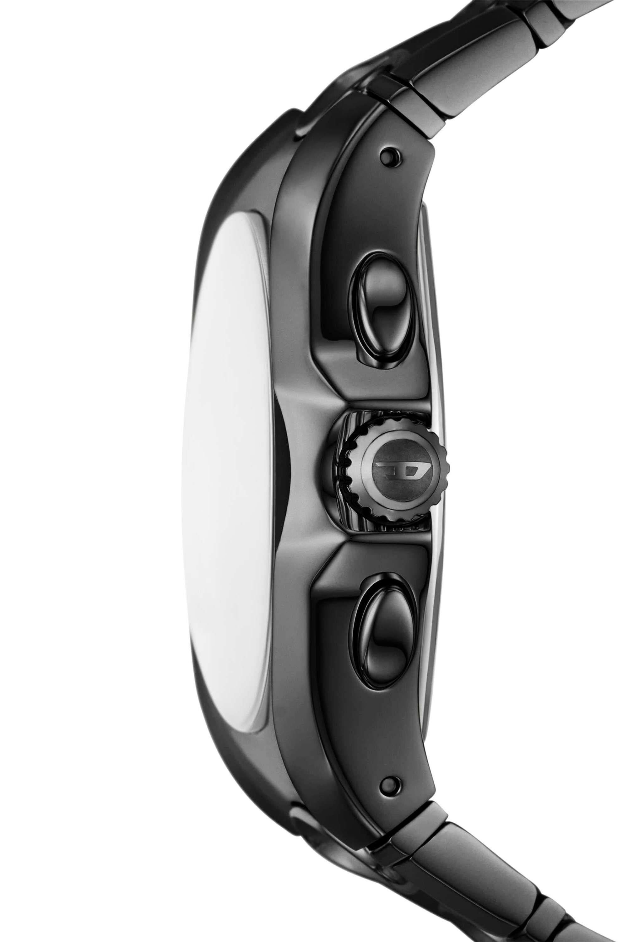 Buy DIESEL red D-Curve Multicolour Dial Stainless Steel Analogue