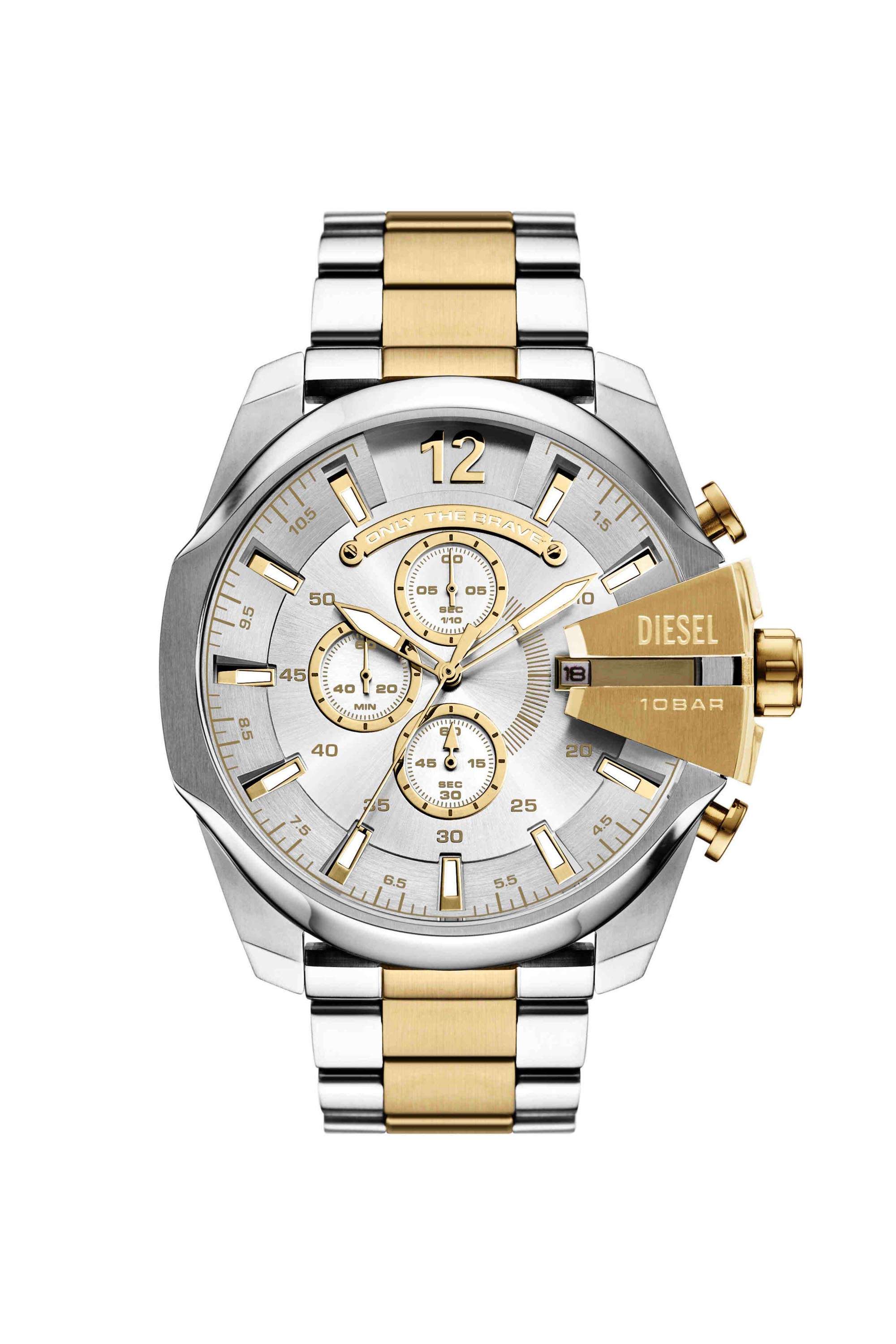 Mega-Chief-51-mm-Multicolour-Dial-Stainless-Steel-Chronograph-Watch-For-Men---DZ4701