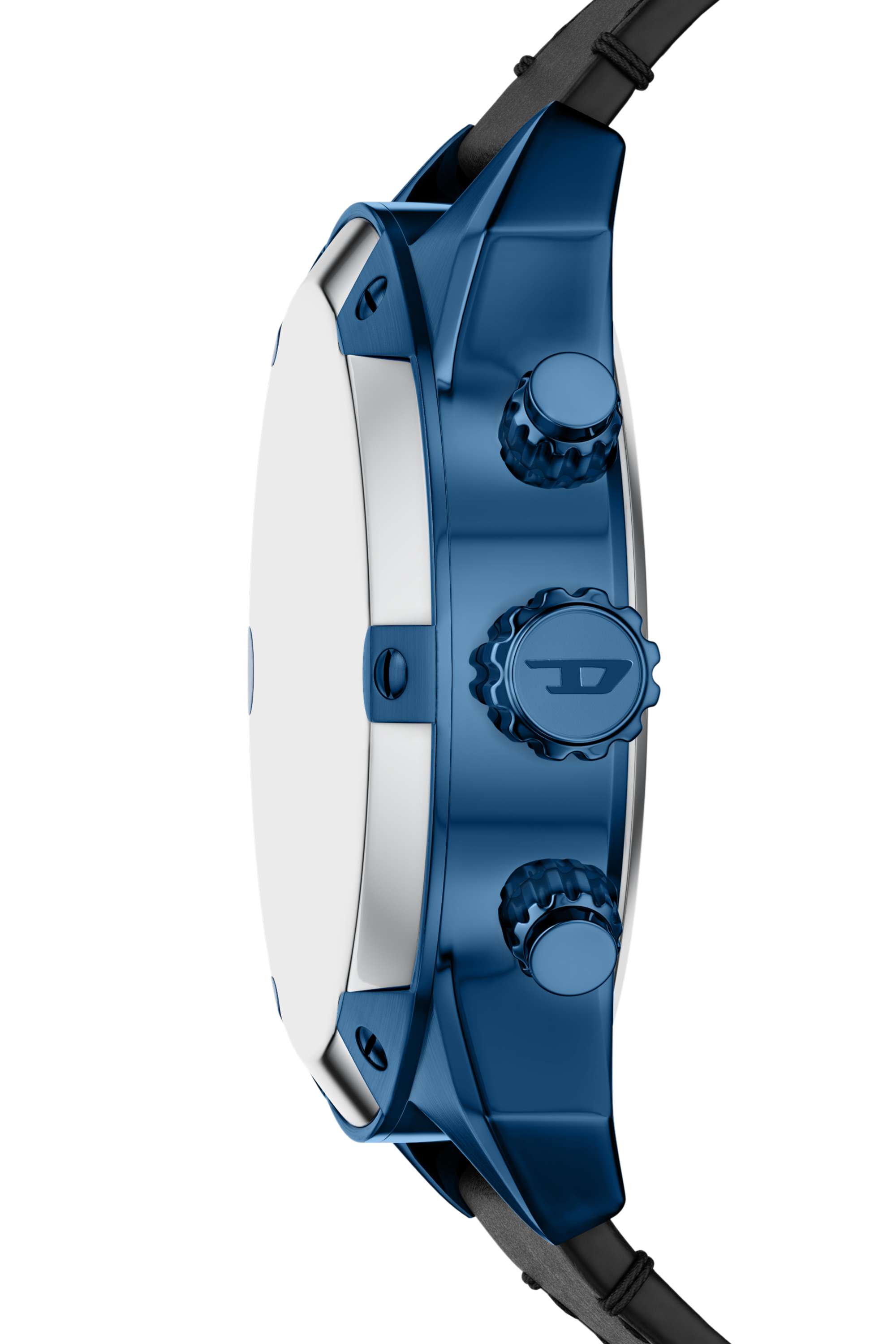 Buy DIESEL Multicolor Spiked 49 mm Multicolour Dial Leather