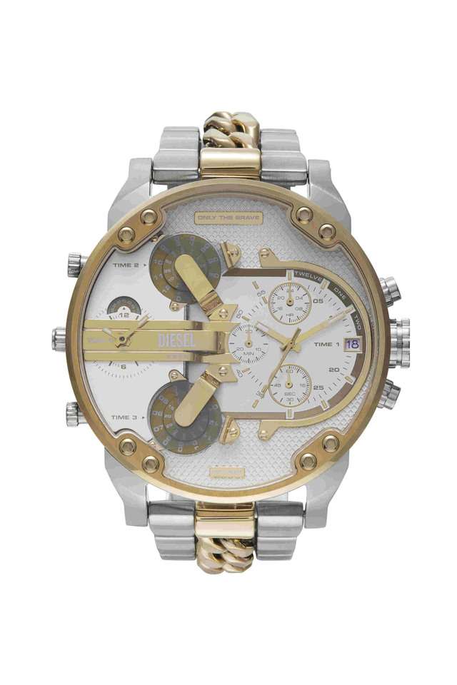 MM Buy DIESEL NoColour Mr. Daddy 2 57 mm Multicolour Dial Stainless