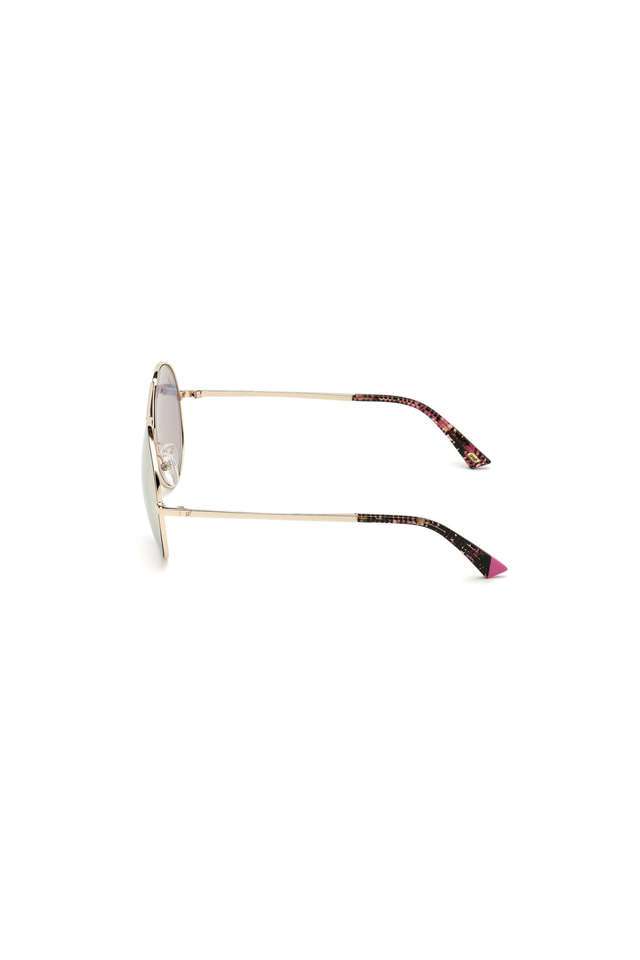 Women-Half-Rim-100--UV-Protection-(UV-400)-Round-Sunglasses---WE0286-57-28C
