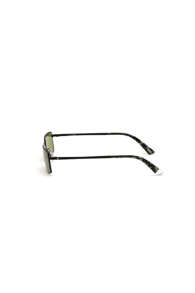 Unisex-Half-Rim-100--UV-Protection-(UV-400)-Geometric-Sunglasses---WE0287-54-02N