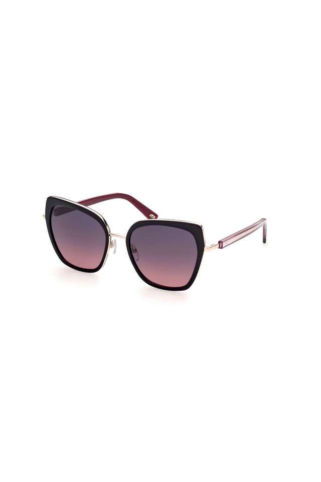 Women-Full-Rim-100--UV-Protection-(UV-400)-Cat-Eye-Sunglasses---WE0304-57-05B