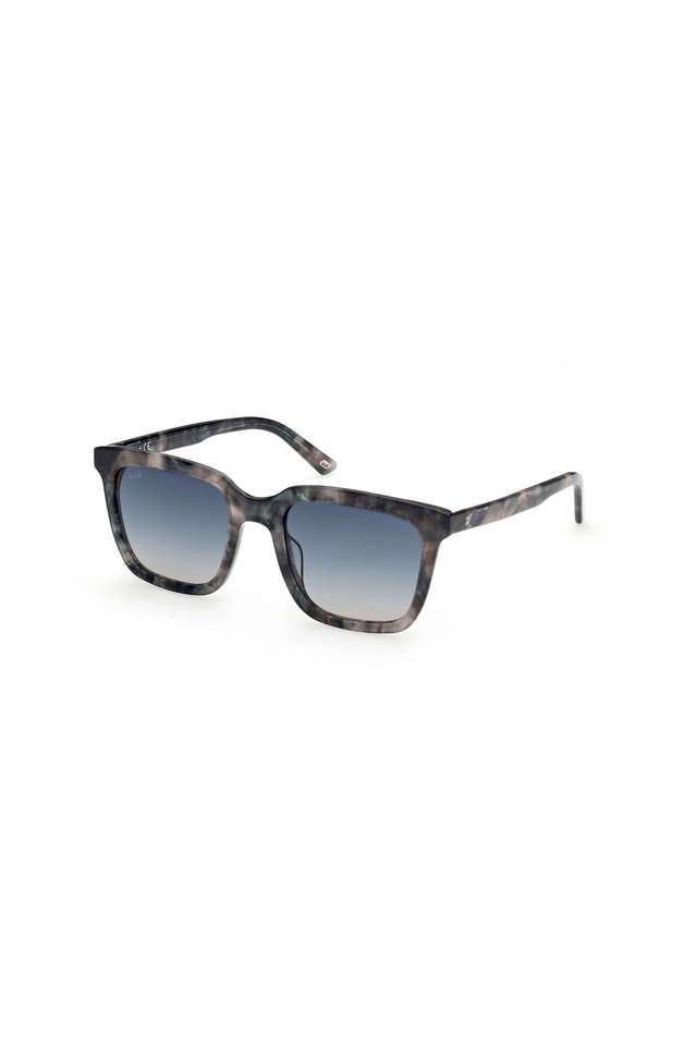 Men-Full-Rim-100--UV-Protection-(UV-400)-Square-Sunglasses---WE0309-53-56W