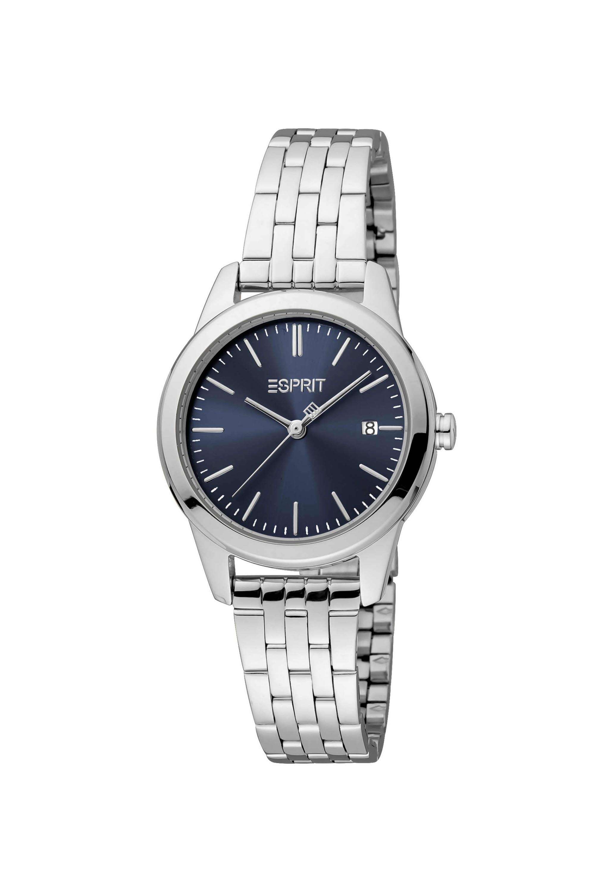 30-mm-Dark-Blue-Dial-Stainless-Steel-Analogue-Watch-For-Women---ES1L239