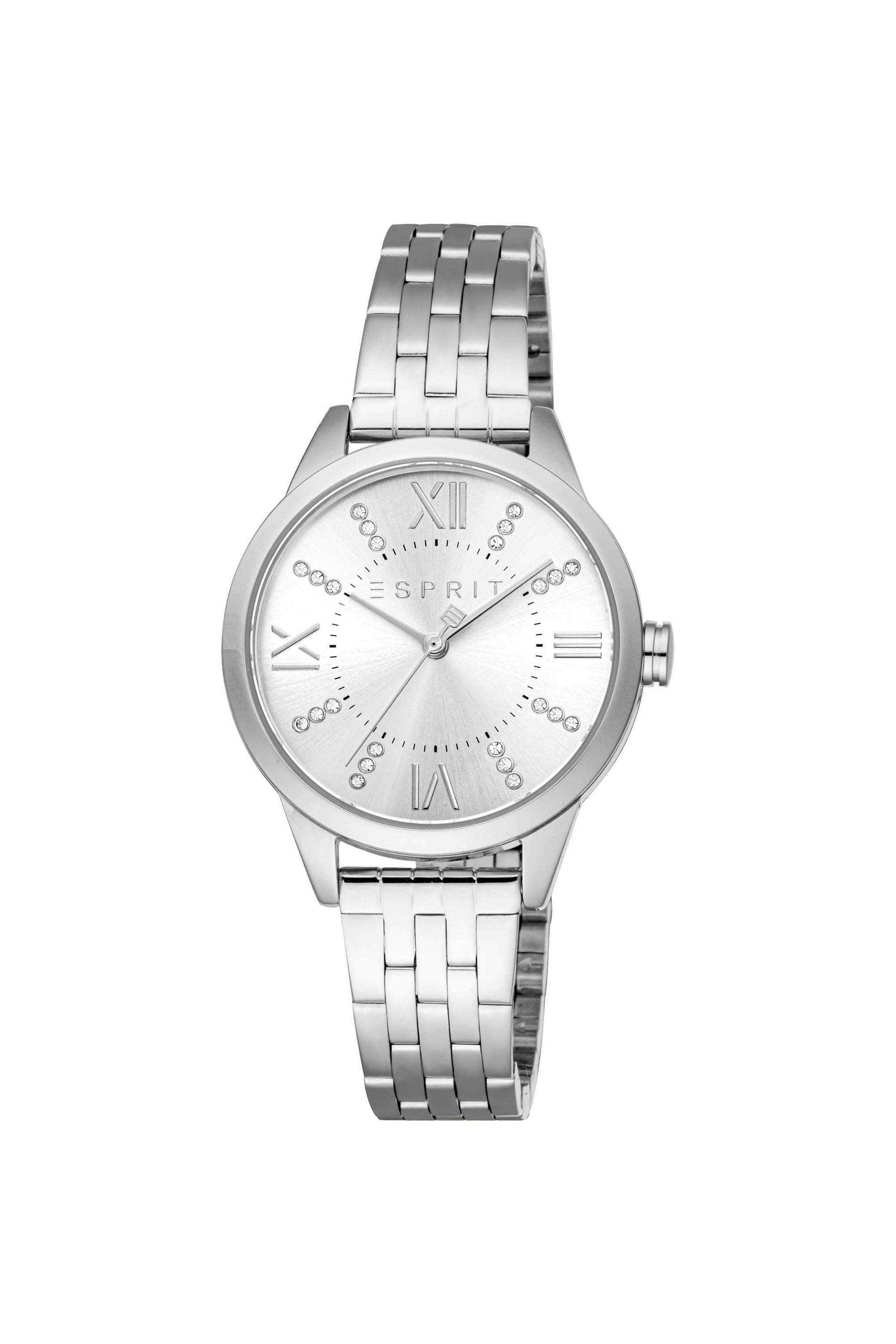 Pointy-32-mm-Silver-Dial-Stainless-Steel-Analogue-Watch-For-Women---ES1L259M6045