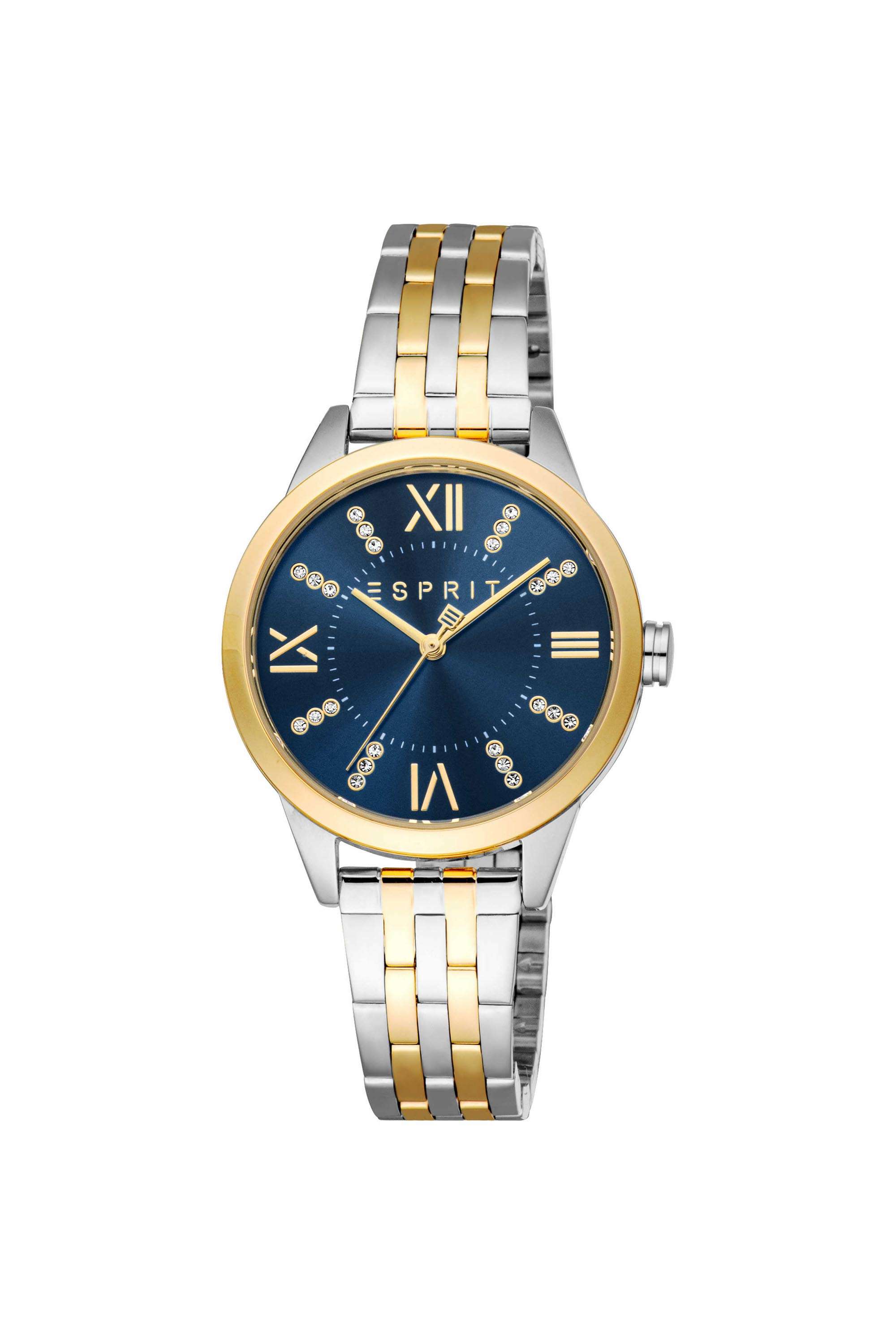 Pointy-32-mm-Dark-Blue-Dial-Stainless-Steel-Analogue-Watch-For-Women---ES1L259M6095