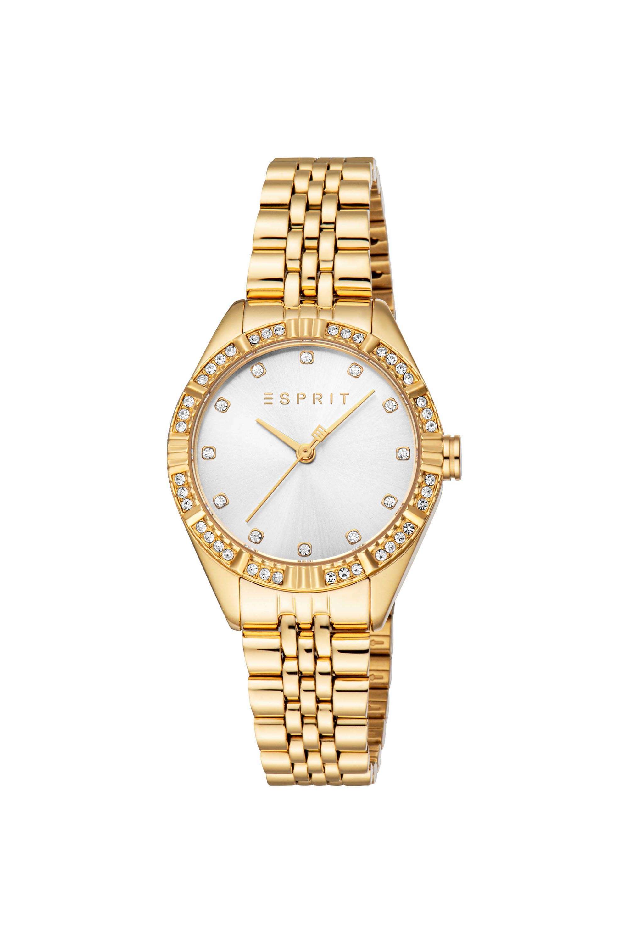 Kinsley-30-mm-Silver-Dial-Stainless-Steel-Analogue-Watch-For-Women---ES1L425M0025