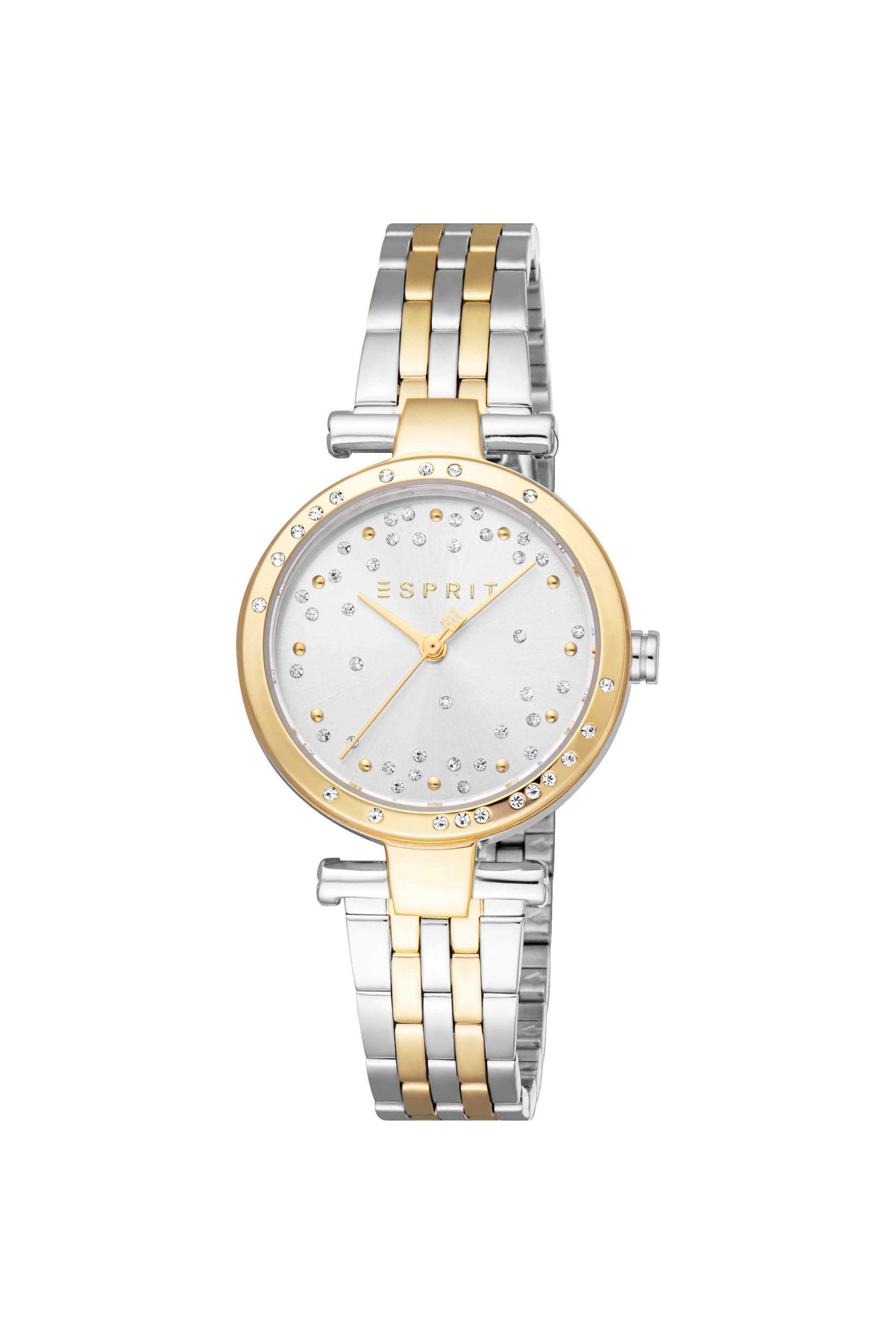 Laila-II-30-mm-Silver-Dial-Stainless-Steel-Analogue-Watch-For-Women---ES1L426M0055