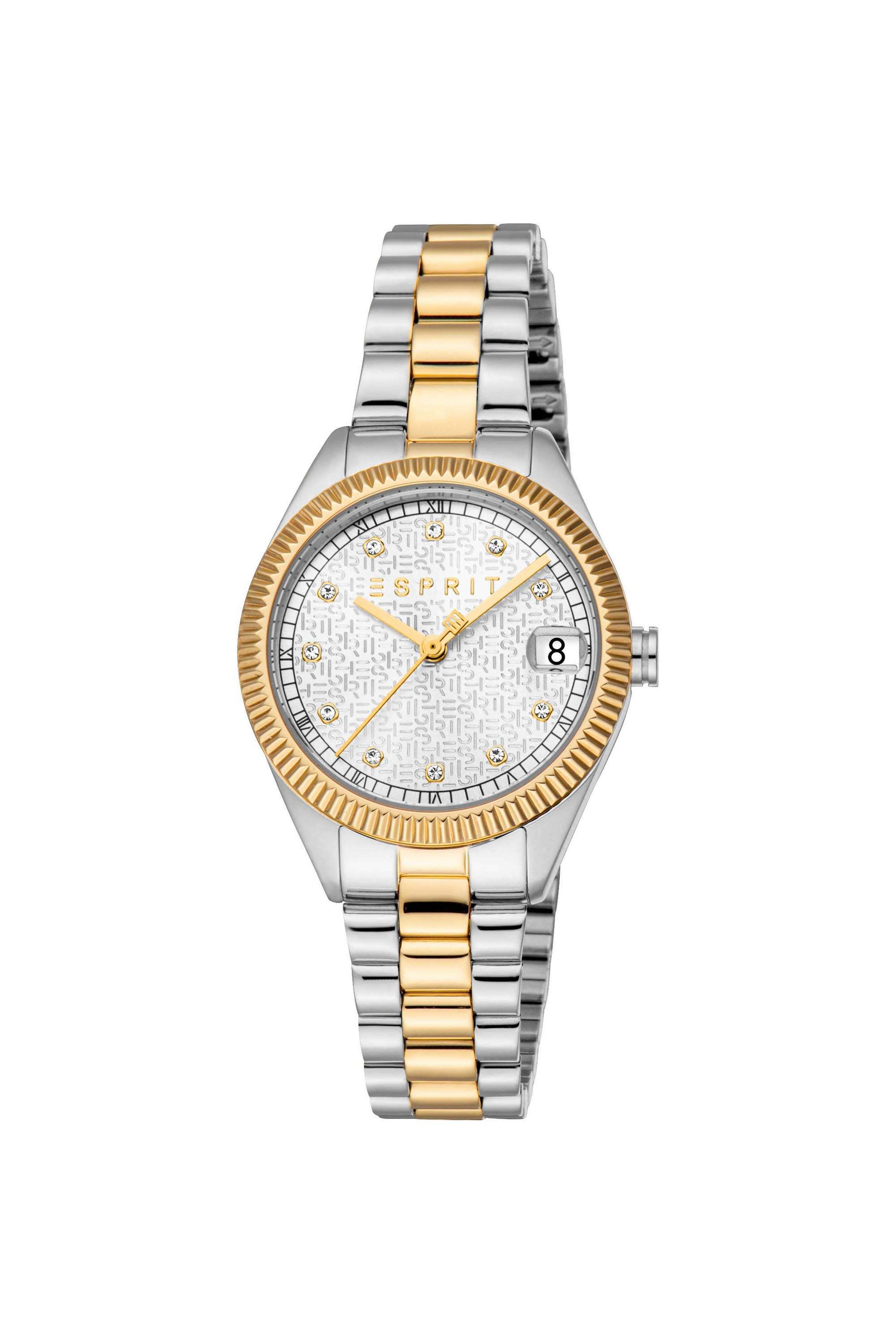 Leilani-30-mm-Silver-Dial-Stainless-Steel-Analogue-Watch-For-Women---ES1L433M0055