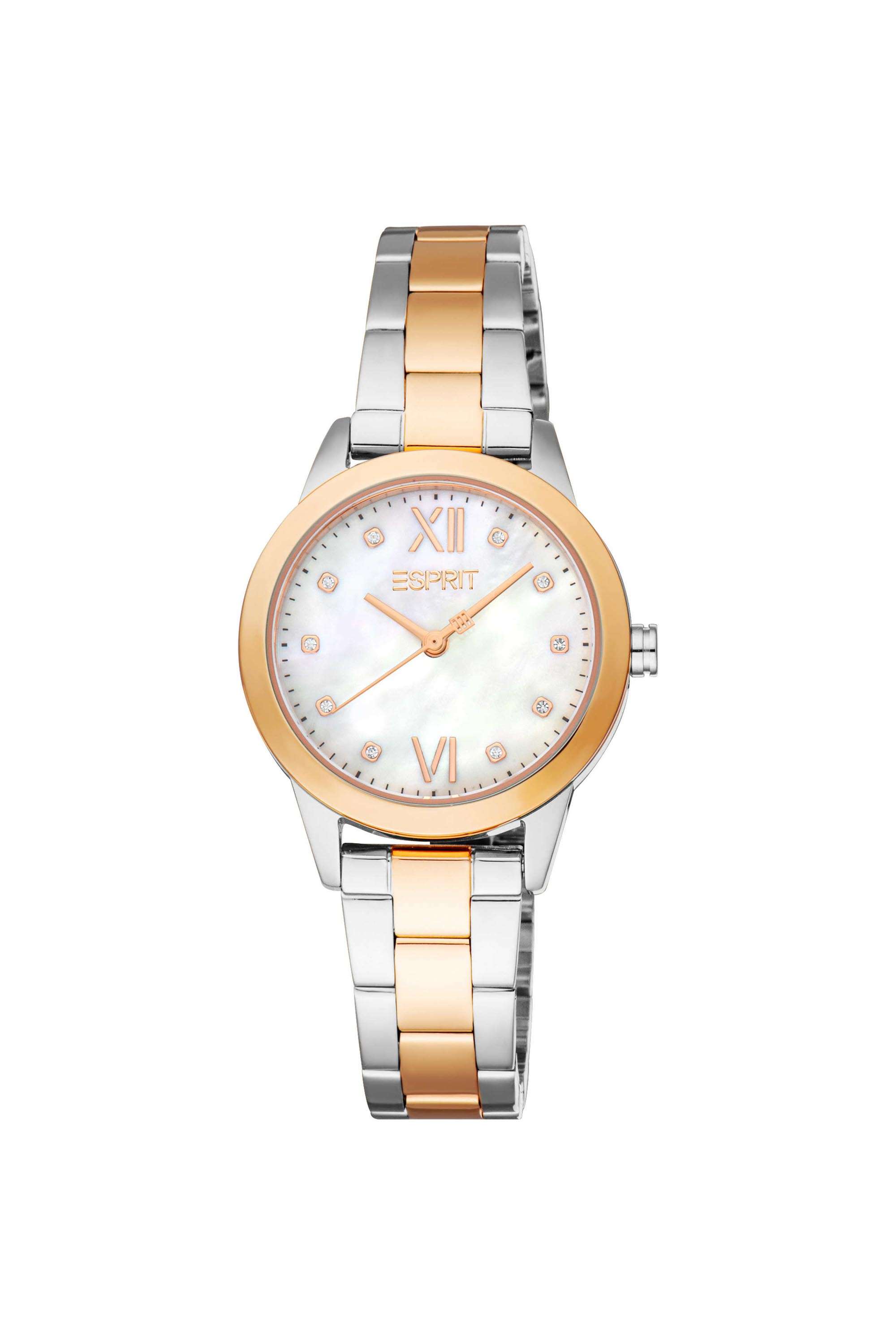 Pointy-S-30-mm-White-MOP-Dial-Stainless-Steel-Analogue-Watch-For-Women---ES1L434M0075