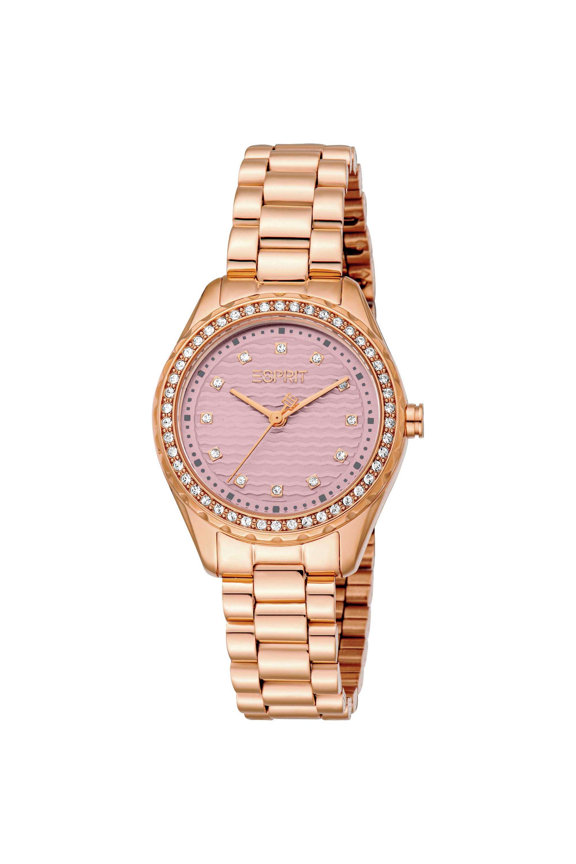 Serenity-30-mm-Pink-Dial-Stainless-Steel-Analogue-Watch-For-Women---ES1L452M0045