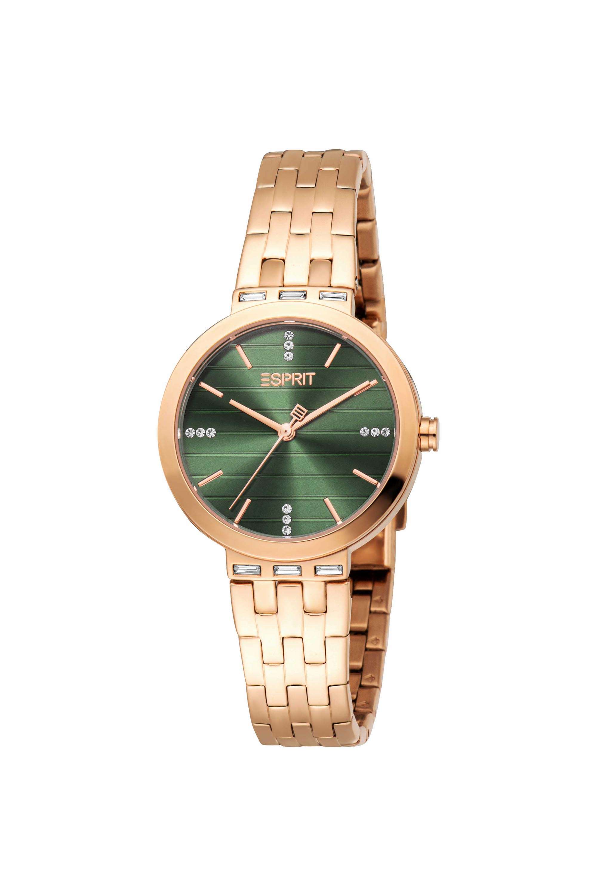 Savannah-30-mm-Dark-Green-Dial-Stainless-Steel-Analogue-Watch-For-Women---ES1L462M0045