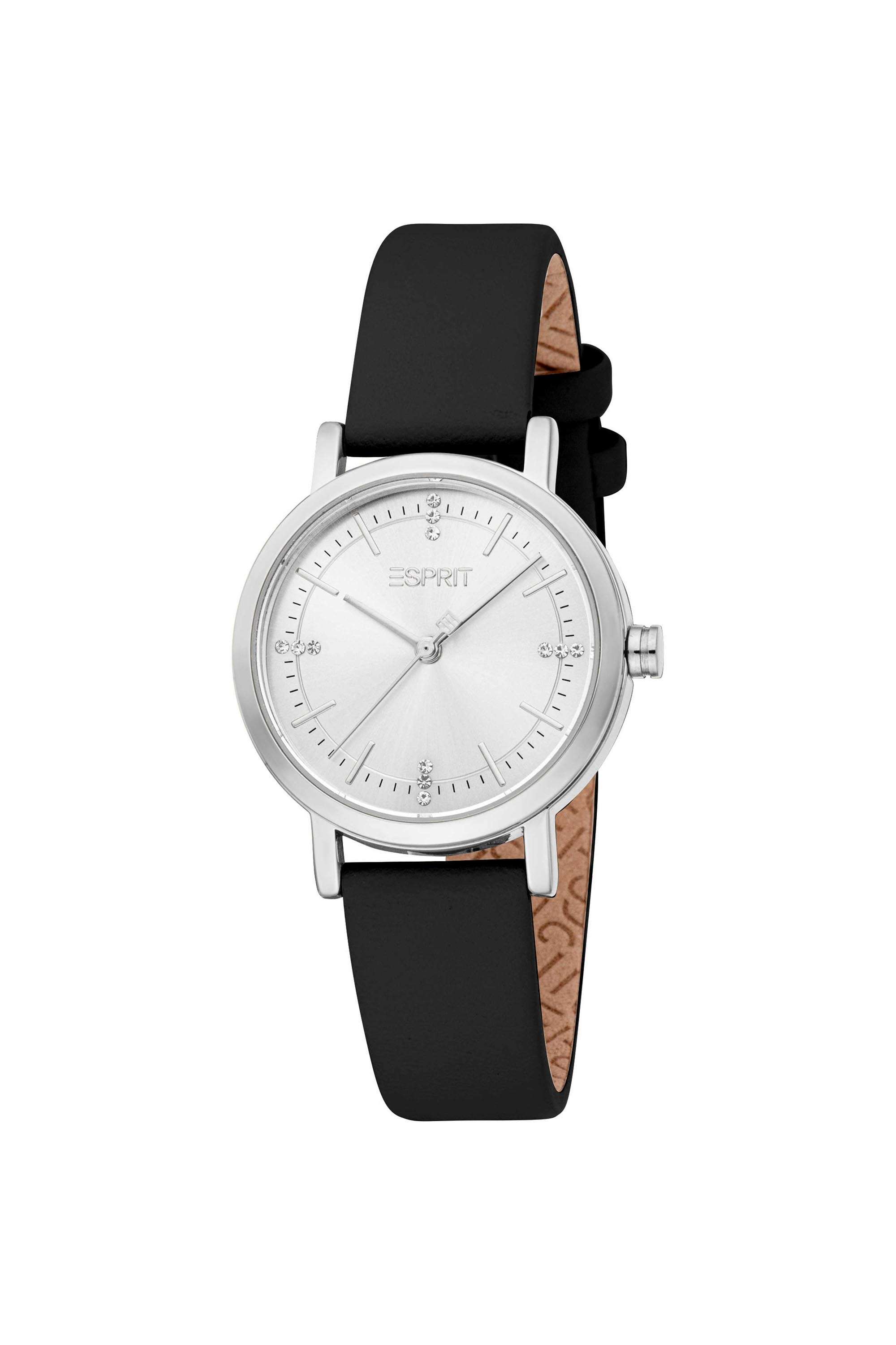 Florence-30-mm-Silver-Dial-Leather-Analogue-Watch-For-Women---ES1L463L0015