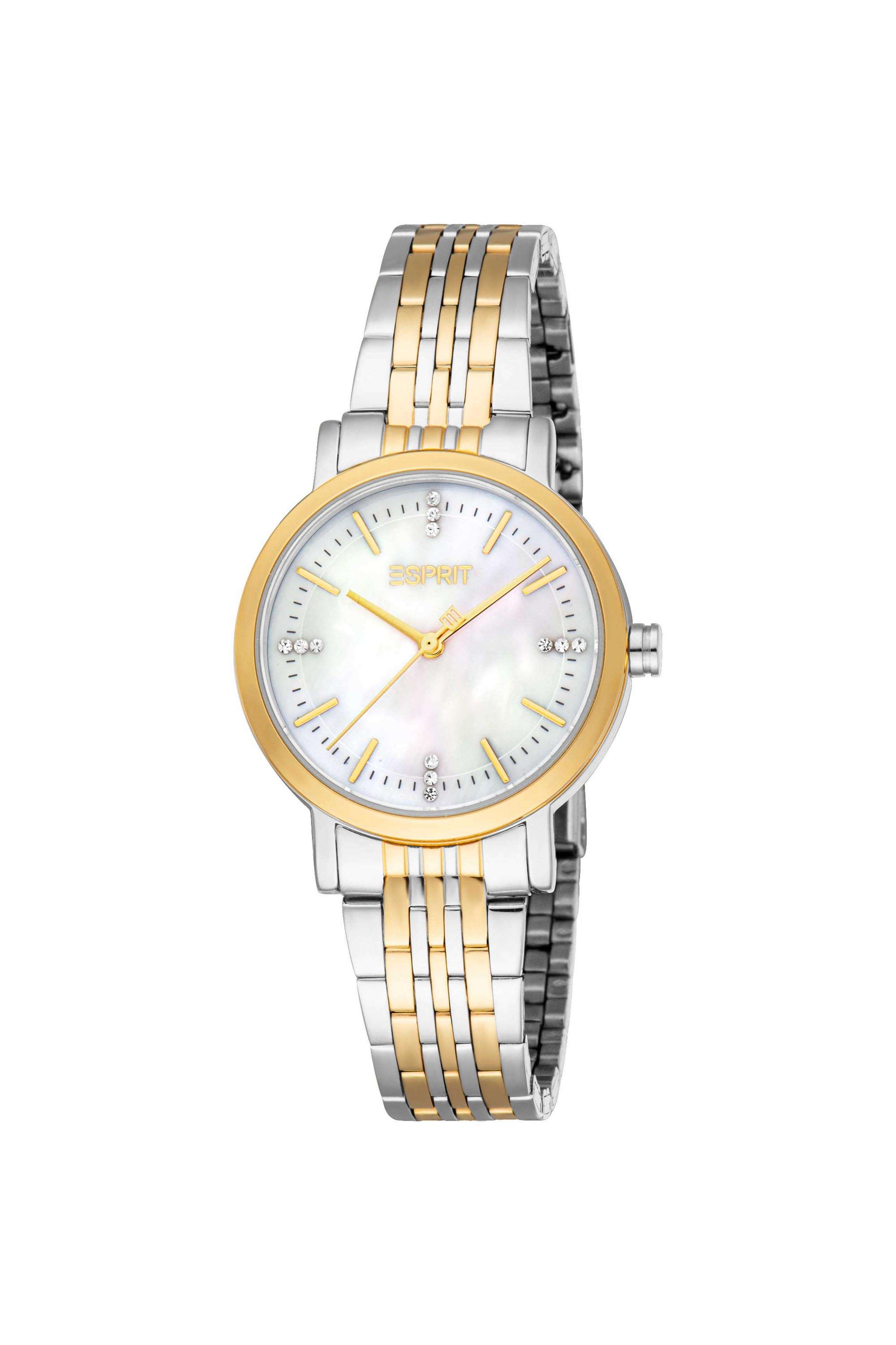 Florence-30-mm-White-MOP-Dial-Stainless-Steel-Analogue-Watch-For-Women---ES1L463M0085