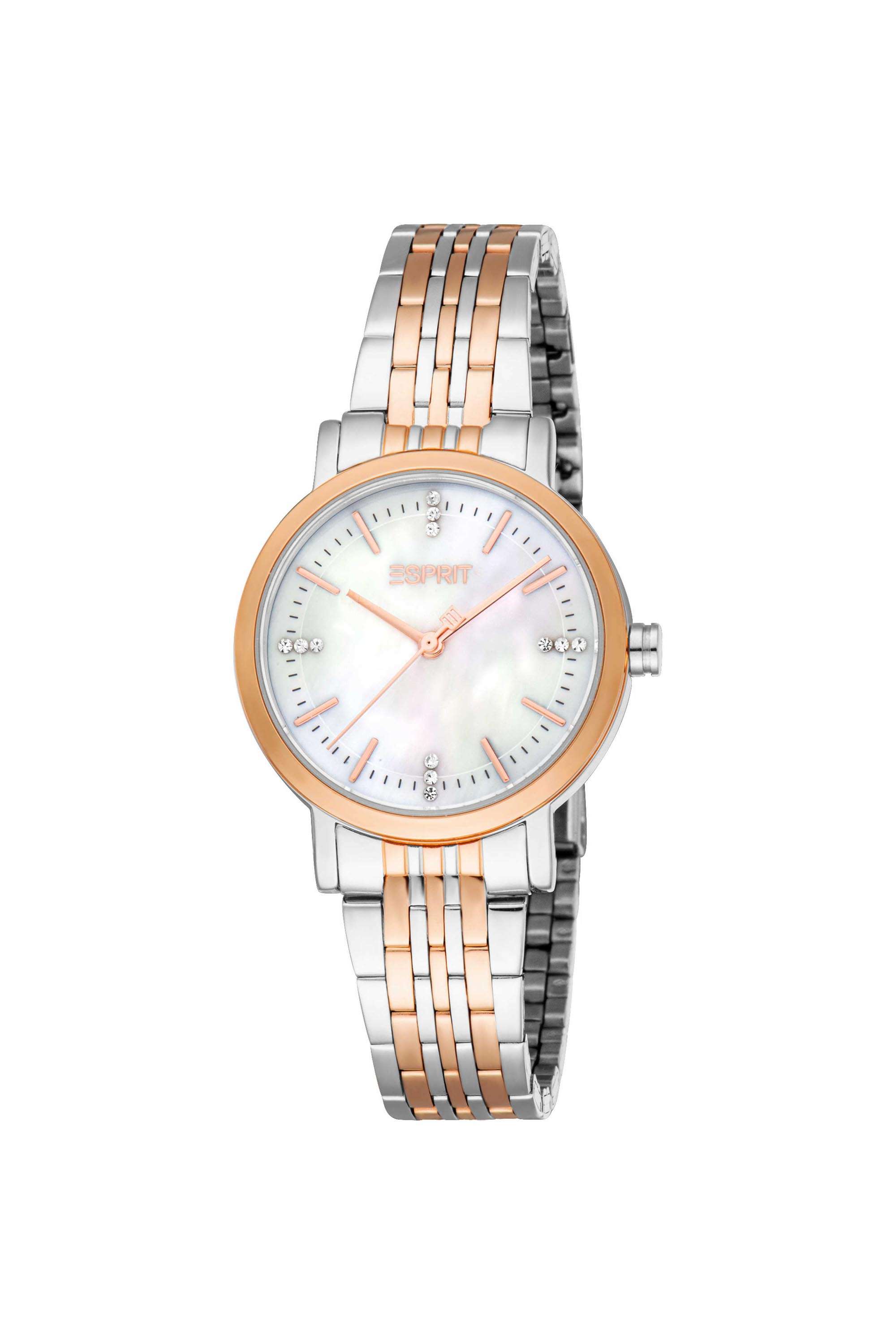 Florence-30-mm-White-MOP-Dial-Stainless-Steel-Analogue-Watch-For-Women---ES1L463M0105