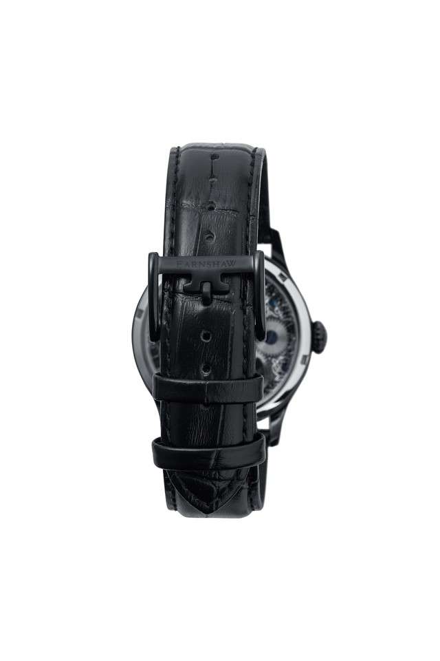 Mens-Westminster-Black-Dial-Leather-Analog-Watch