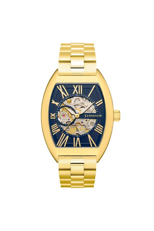 Mens-42-mm-Beauchamp-Automatic-Skeleton-Blue-Dial-Stainless-Steel-Analog-Watch---ES-8148-33
