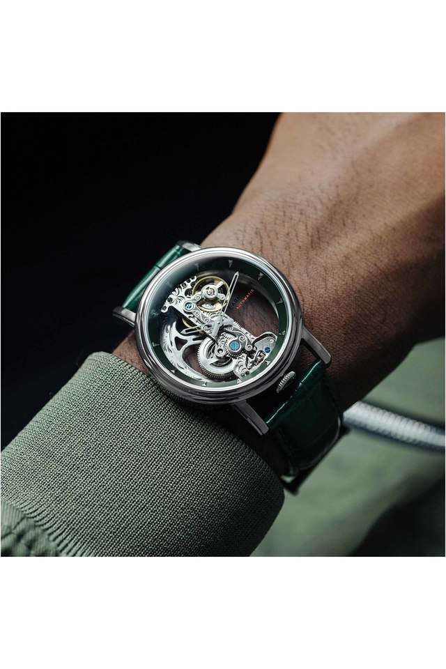 Mens-43-mm-Fowler-Green-Dial-Leather-Analogue-Watch---ES-8225-05