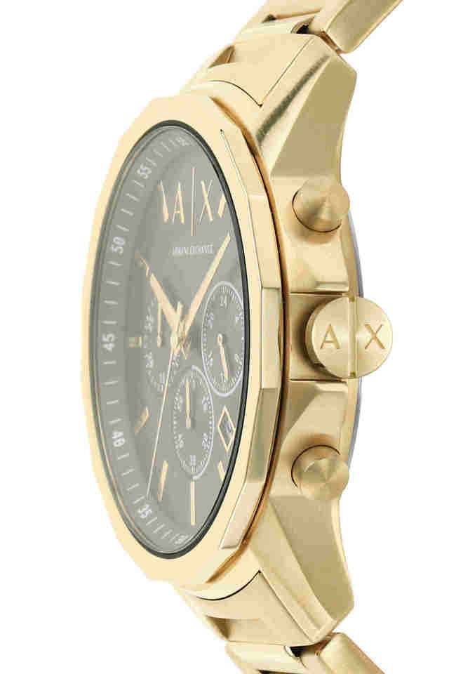 44-mm-Grey-Dial-Stainless-Steel-Chronograph-Watch-For-Men---AX1721