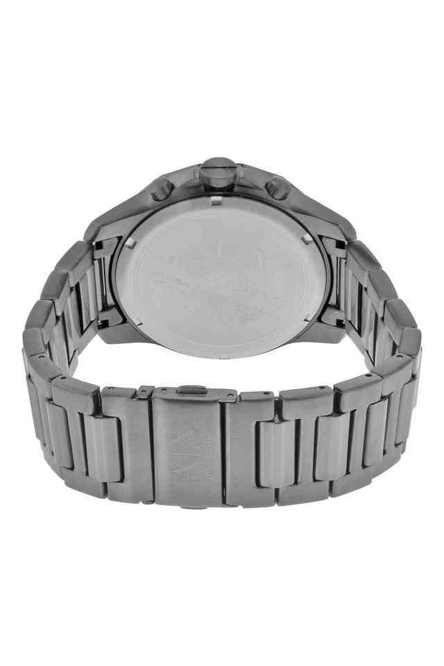 Mens-44-mm-Blue-Dial-Stainless-Steel-Chronograph-Watch---AX1731