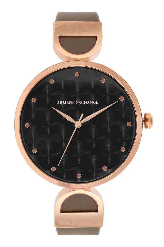 38-mm-Black-Dial-Leather-Analogue-Watch-For-Women---AX5329