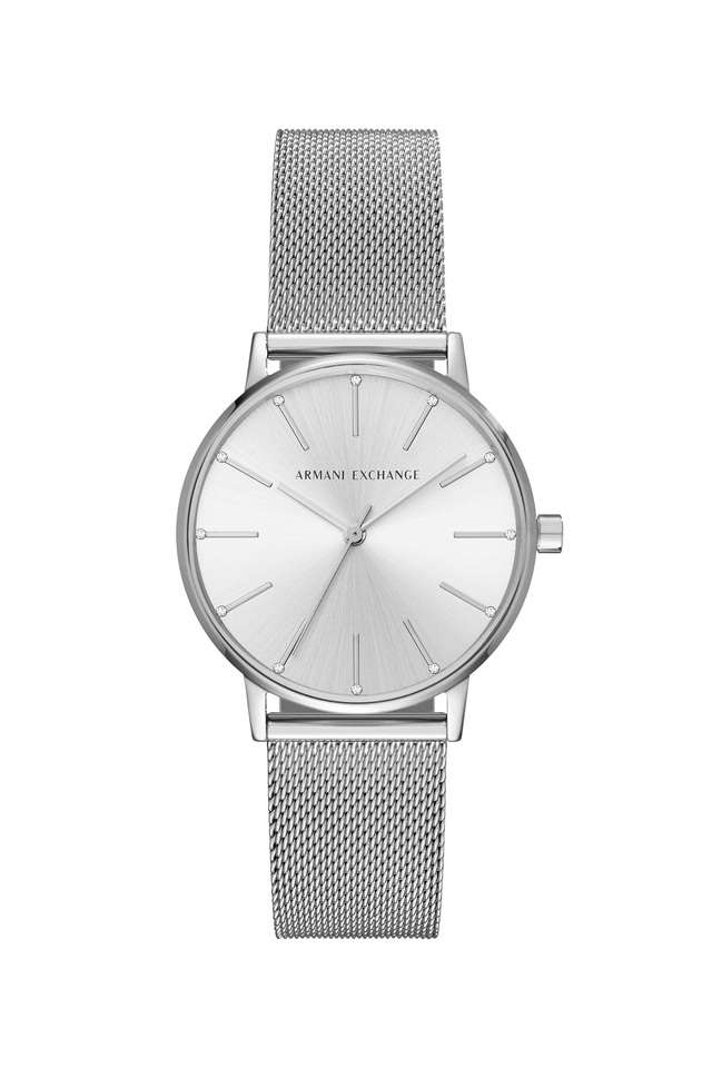 Womens-Lola-Silver-Dial-Stainless-Steel-Analogue-Watch---AX5535I