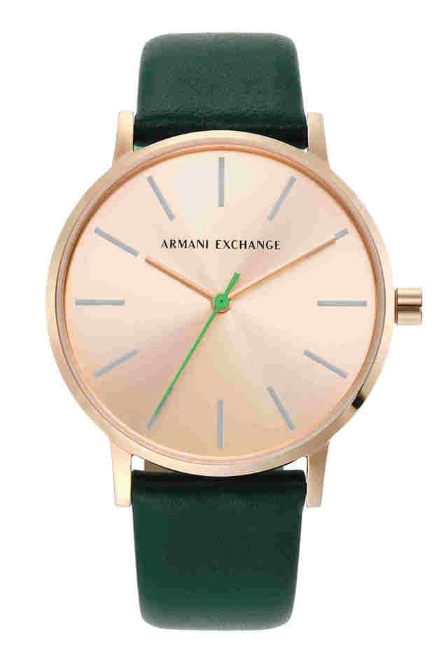 Womens-36-mm-Lola-Rose-Gold-Dial-Leather-Analog-Watch---AX5577I