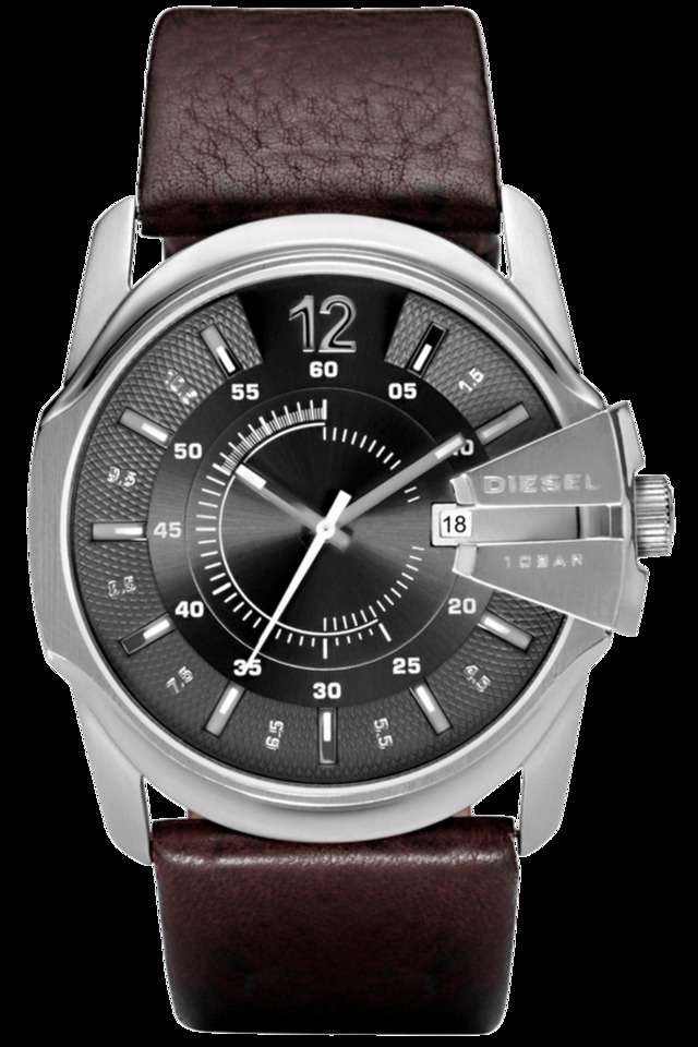Mens-Gunmetal-Dial-Watch-Dz1206I
