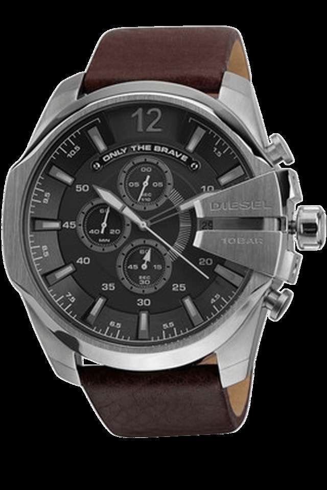 Mens-Gunmetal-Dial-Watch-Dz4290I