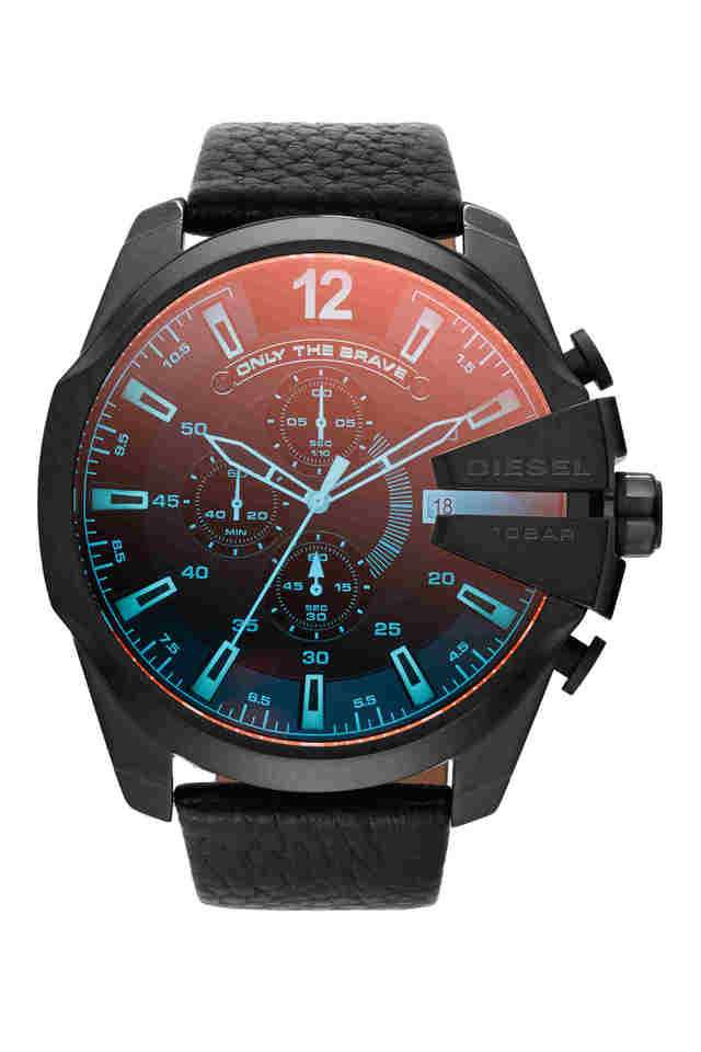 Mens-Mega-Chief-Chronograph-Leather-Watch---DZ4323