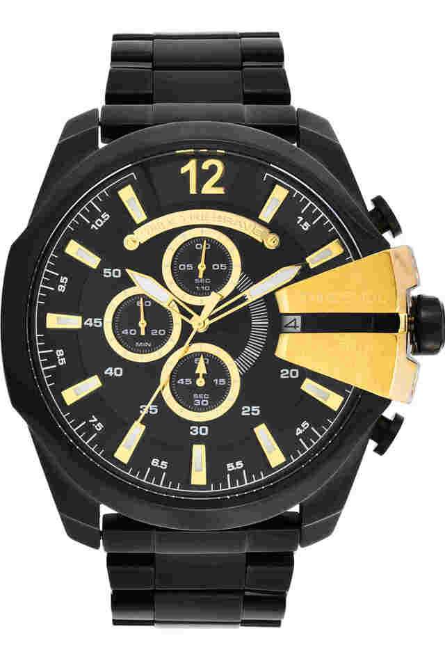 Mens-59-mm-Chief-Series-Black-Dial-Stainless-Steel-Chronograph-Watch---DZ4338