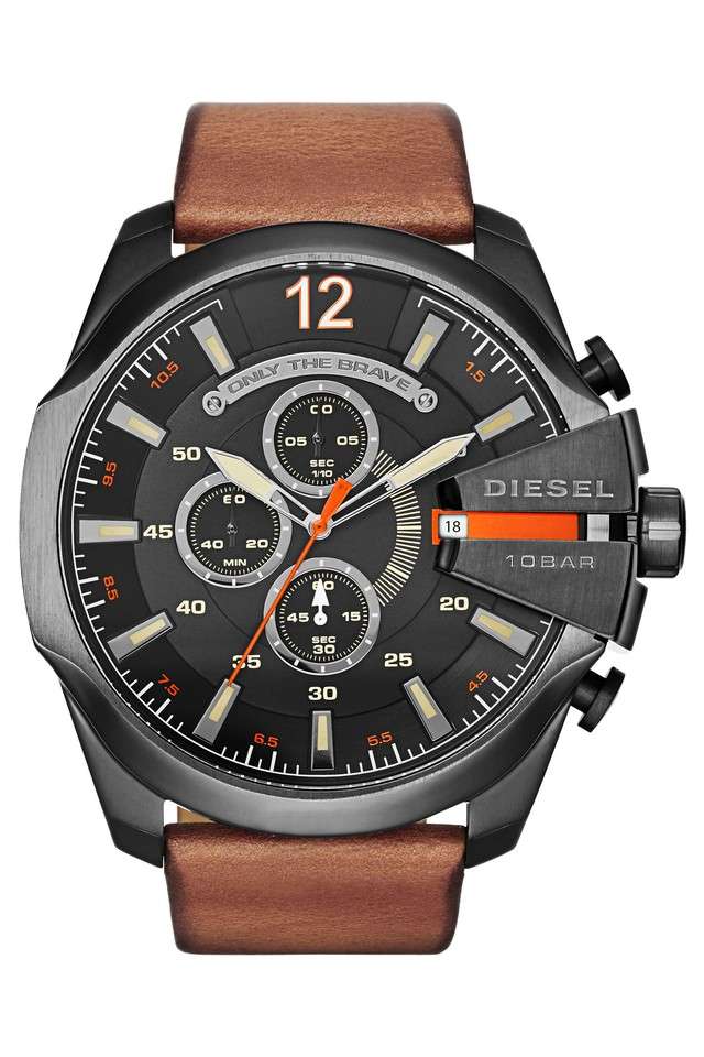 Mens-Chronograph-Leather-Watch---DZ4343I