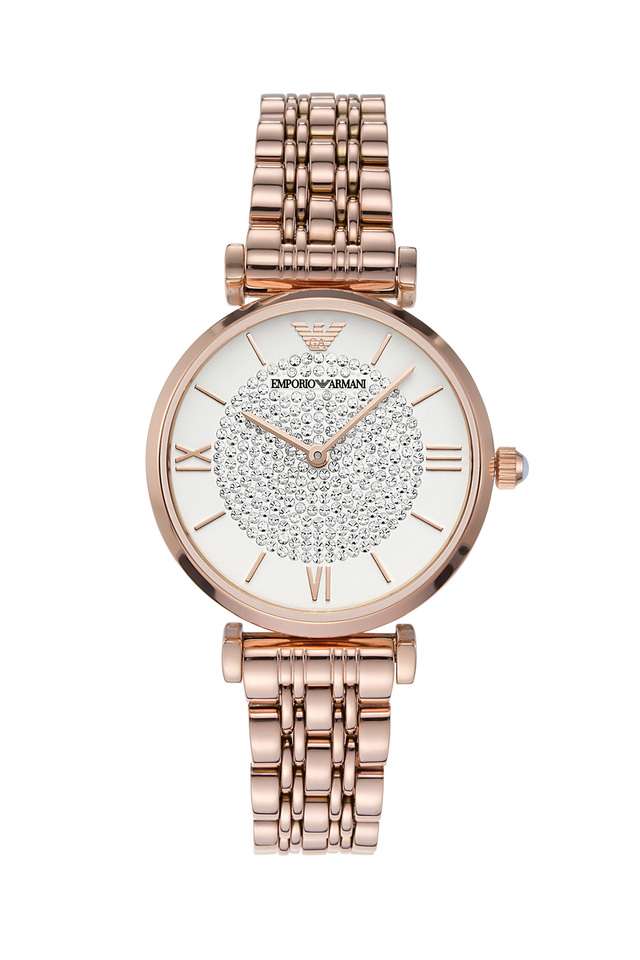 Womens-Gianni-T-B-Two-Tone-Dial-Stainless-Steel-Analogue-Watch---AR11244