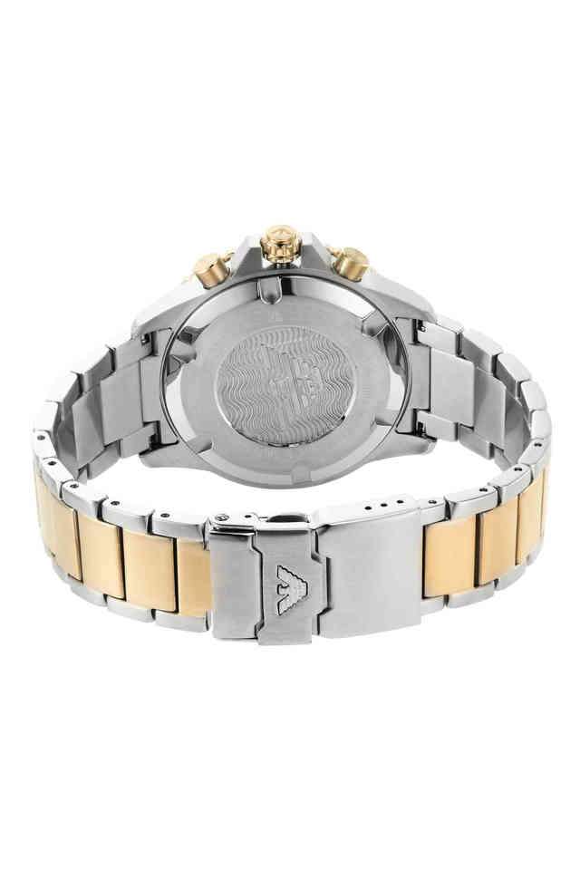 Quartz-43-mm-Blue-Dial-Stainless-Steel-Chronograph-Wrist-Watch-for-Men---AR11362