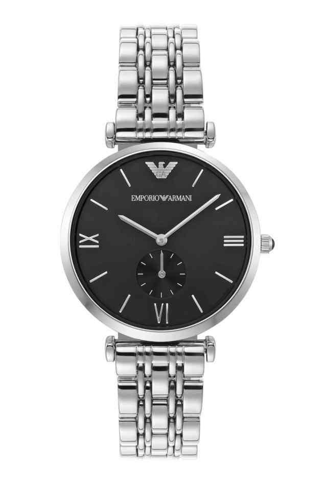 9-mm-Black-Dial-Stainless-Steel-Analog-Watch-for-Women---AR1676