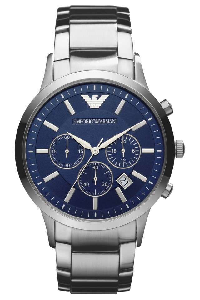 Mens-Chronograph-Stainless-Steel-Watch