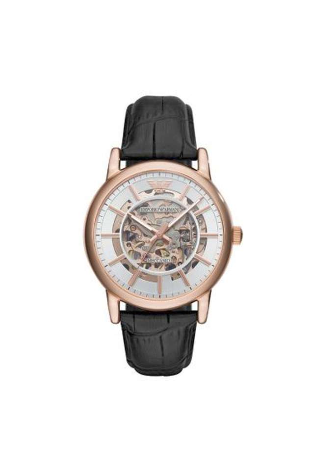 Mens-Two-Tone-Dial-Leather-Analogue-Watch---AR60007