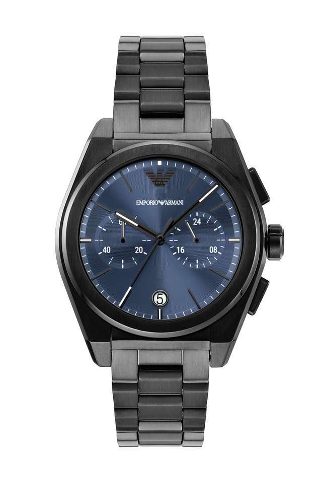 43-mm-Blue-Dial-Stainless-Steel-Chronograph-Watch-For-Men---AR11561