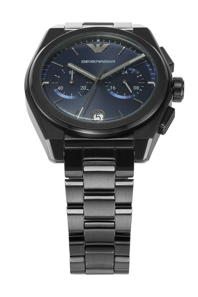 43-mm-Blue-Dial-Stainless-Steel-Chronograph-Watch-For-Men---AR11561