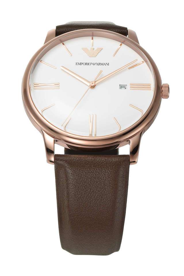 42-mm-White-Dial-Leather-Analog-Watch-For-Men---AR11572