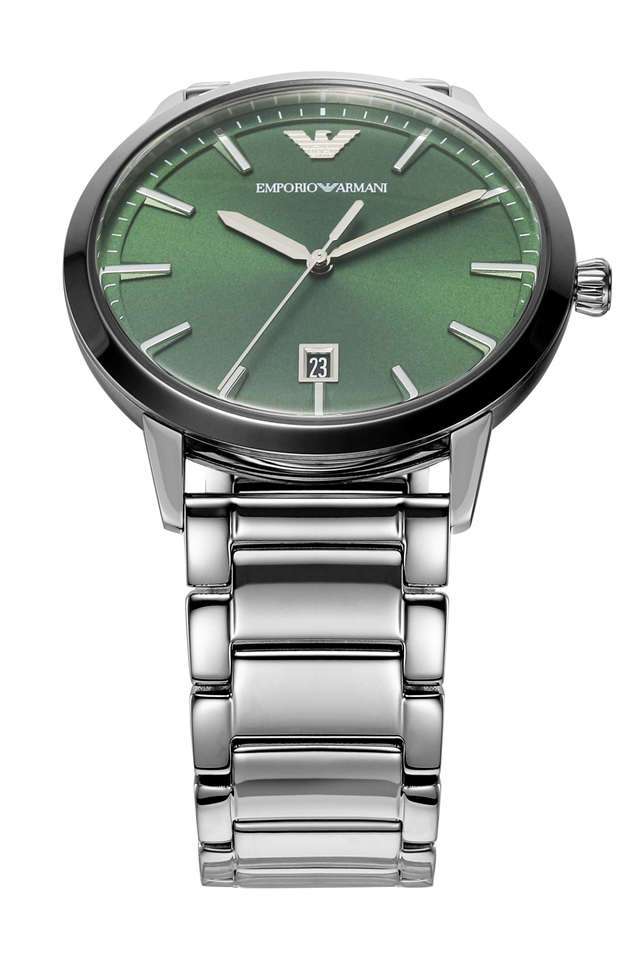43-mm-Green-Dial-Stainless-Steel-Analog-Watch-For-Men---AR11575I