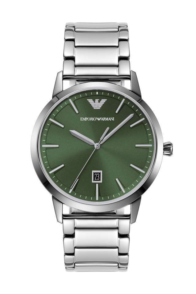 43-mm-Green-Dial-Stainless-Steel-Analog-Watch-For-Men---AR11575