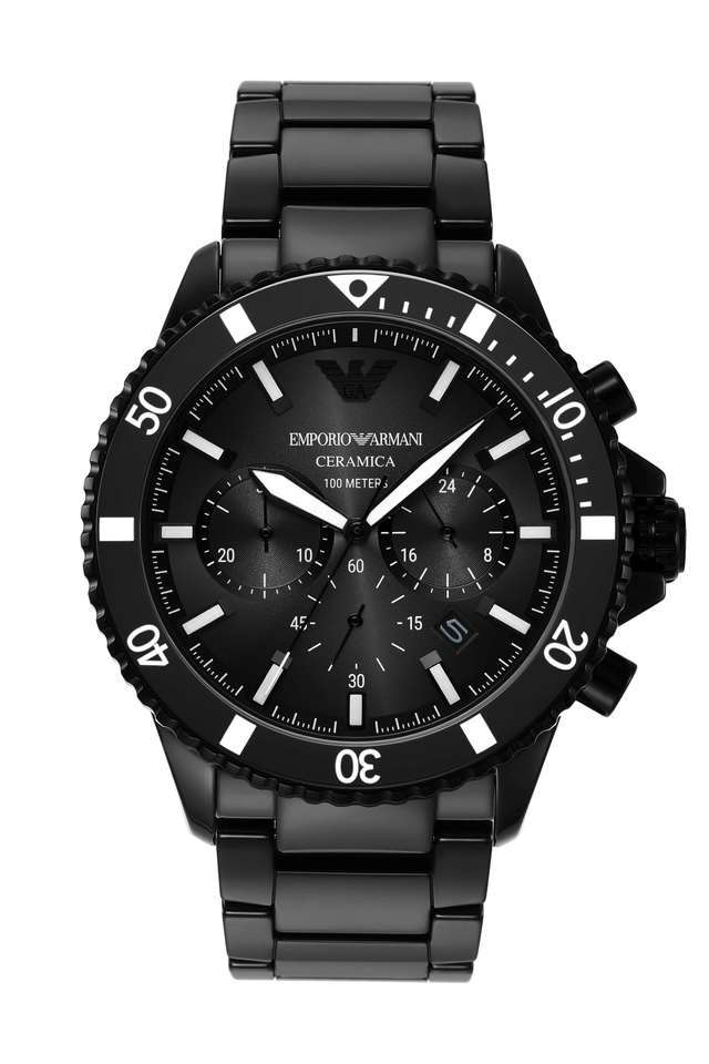 43-mm-Grey-Dial-Ceramic-Chronograph-Watch-For-Men---AR70010I
