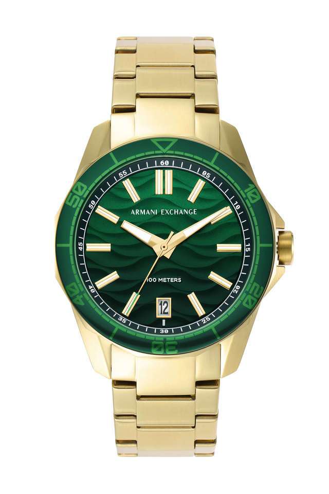 44-mm-Green-Dial-Stainless-Steel-Analog-Watch-For-Men---AX1951