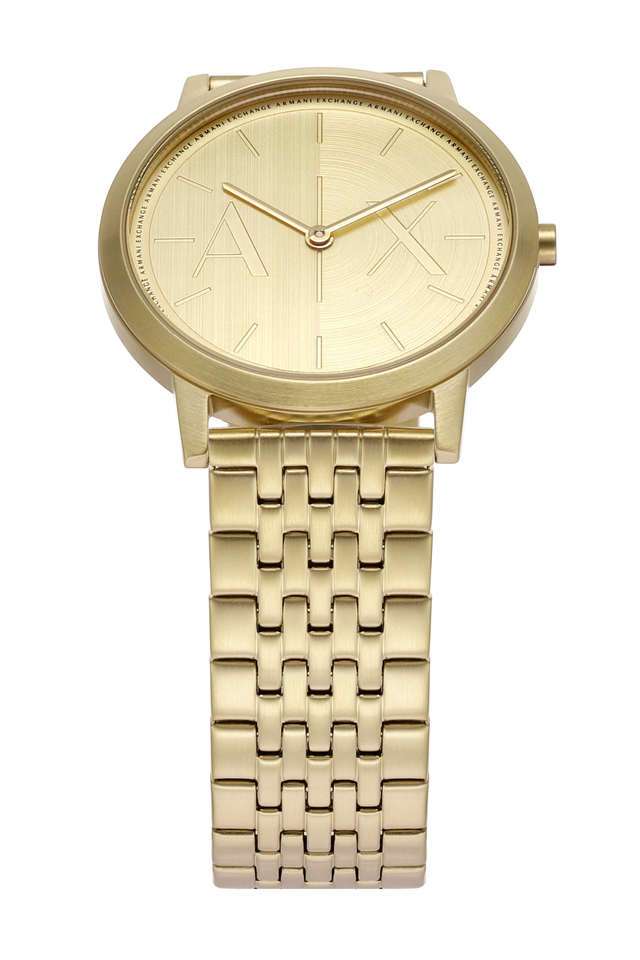 40-mm-Gold-Dial-Stainless-Steel-Analog-Watch-For-Men---AX2871