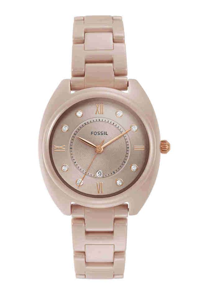 Womens-34-mm-Gabby-Brown-Dial-Ceramic-Analog-Watch